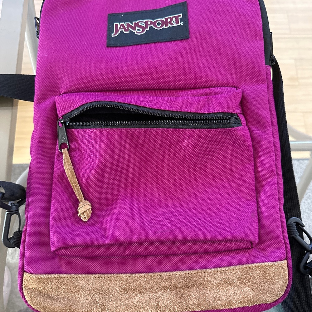 Jansport Womens Used Laptop Backpack Magenta
